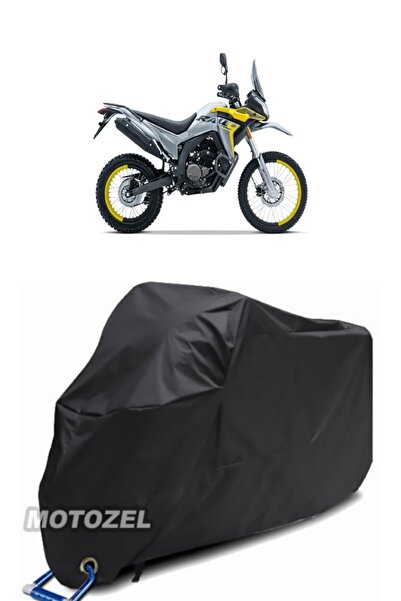 MotoZEL قماش القنب الأسود المتوافق مع قفل رالي Voge 300 مقاوم للماء