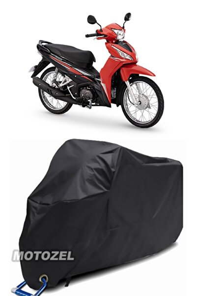 AutoZEL هوندا ويف 110 قماش أسود للدراجات النارية مقاوم للماء (متوافق مع القفل)