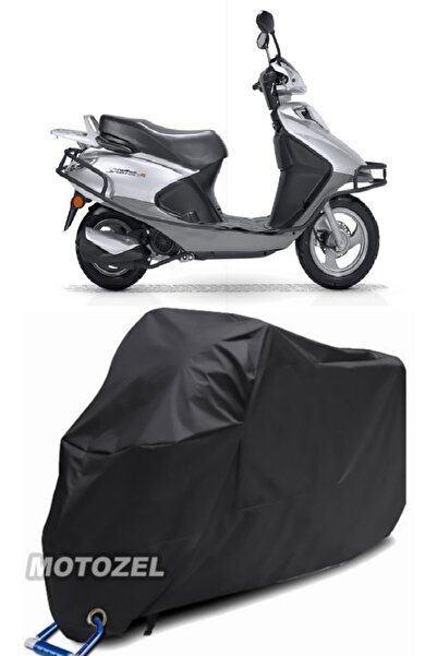 MotoZEL قماش القنب الأسود المتوافق مع قفل Rks Spontini 125 مقاوم للماء