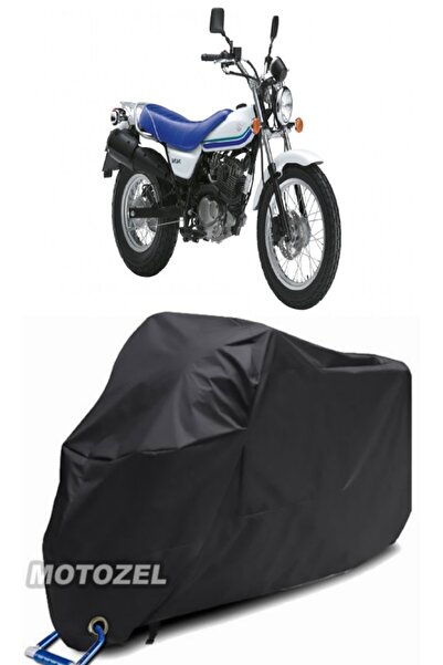 MotoZEL قماش القنب الأسود المتوافق مع قفل سوزوكي فانفان 125 مقاوم للماء