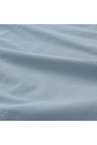 IKEA ÄNGSLILJA Pillowcase, Blue-Grey, 50x80 cm – Soft & Breathable Cotton