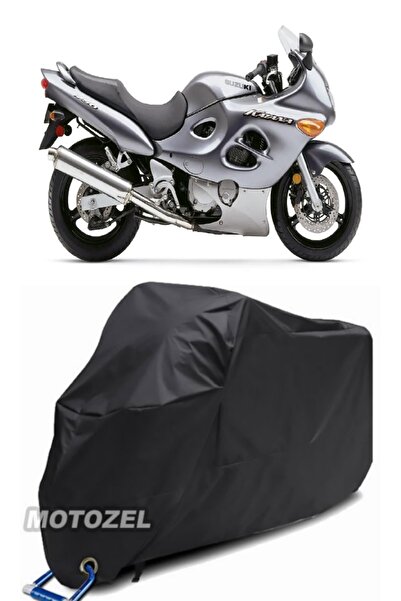 MotoZEL قماش القنب الأسود المتوافق مع قفل سوزوكي GSX 750 F مقاوم للماء