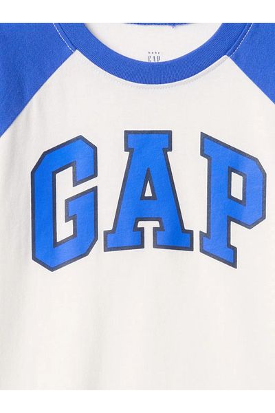 GAP Baby Boy Gap Logo T-Shirt Off White