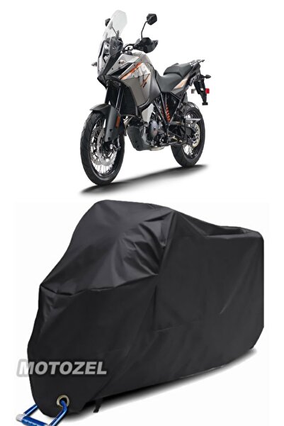 MotoZEL حقيبة خلفية سوداء من KTM 1190 Adventure وقماش قنب للدراجات النارية مت...