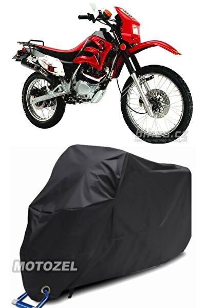 MotoZEL قماش ليفان LF200GY-2 متوافق مع قفل أسود للدراجات النارية مقاوم للماء