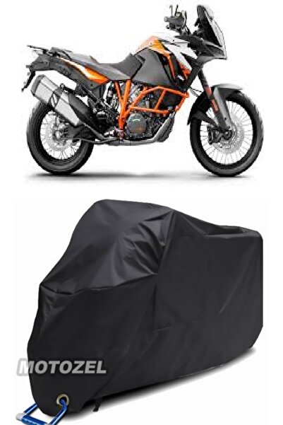 AutoZEL قماش مشمع للدراجات النارية KTM 1290 Super Adventure R أسود مقاوم للما...