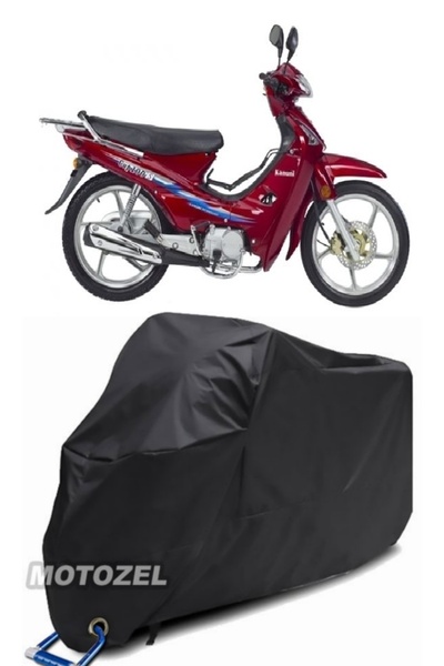 MotoZEL كوب قانوني 100 قفل متوافق مع القماش المشمع الأسود للدراجات النارية مق...