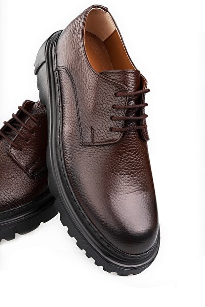 maximoda Hakiki Deri, Yüksek Tabanlı, Dikişli, 4 Mevsim, 1. Kalite, İç Dış Deri Erkek Ayakkabı
