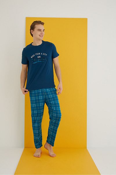 ELİTOL Combed Men's Pajama Suit