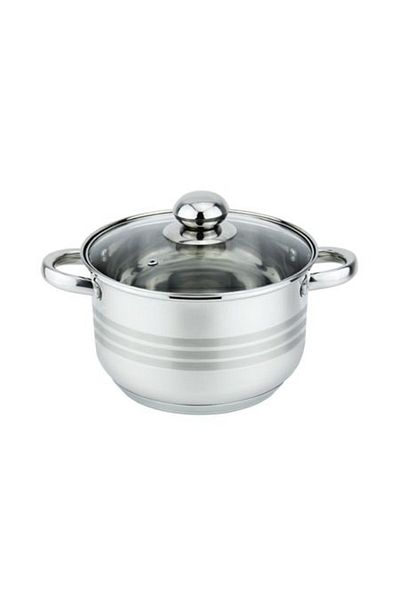Floria Pot with lid Floria ZLN-4052, Stainless steel, 22 x 14 cm, 4 L