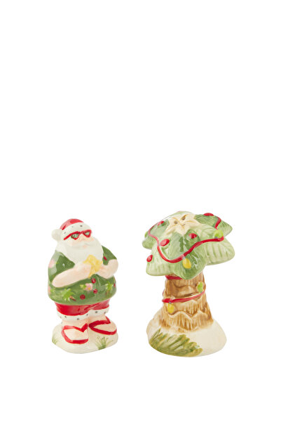 Certified International Noel Baba Porselen Tuzluk Biberlik