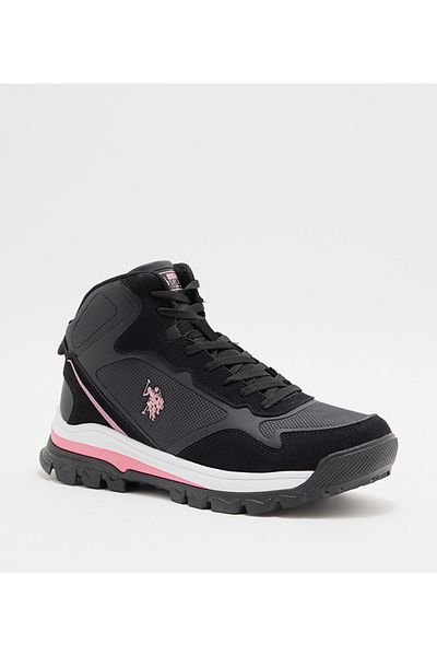 U.S. Polo Assn. 3W SAGAN HI WMN 3PR Black Women's Sneakers