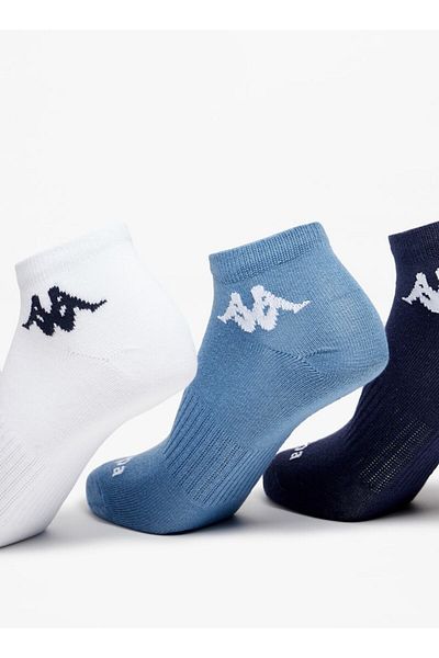Kappa Logo Detail Ankle Length Socks - Set of 5