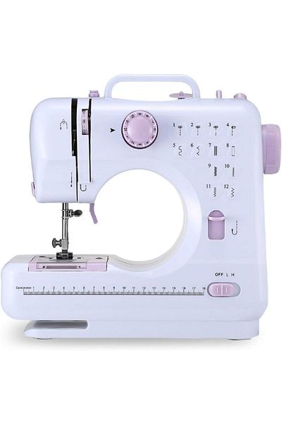 COOYA Electric Sewing Machine Kits,27.5x12.1x26cm Small size,Reverse Function,Reinforce of the Seam