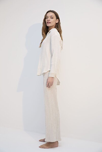 MAISON NIDA Florentine Camel Alt Üst Takım 1736