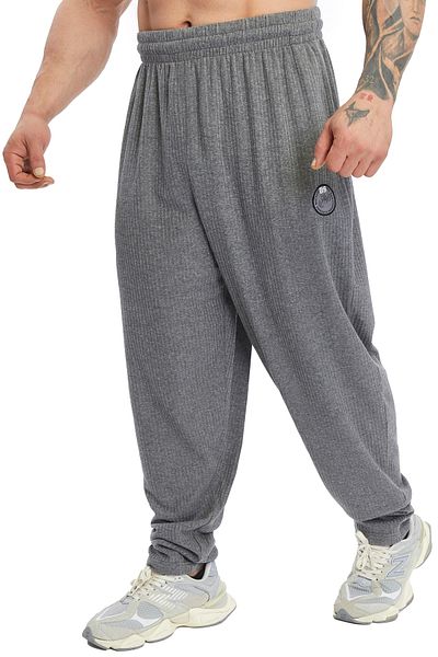 Big Sam Men's Loose Fit Cotton Seasonal Sweatpants Big Sam Pnt1412