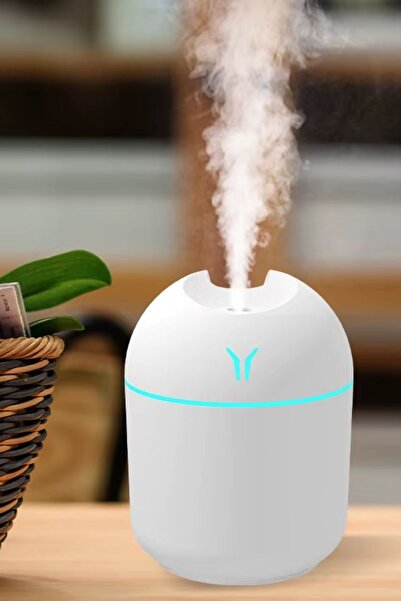 Buffer ® Işıklı Kuru Havayı Azaltan ve Aromaterapi Deneyimi Sunan Hava ve Oda Nemlendirici