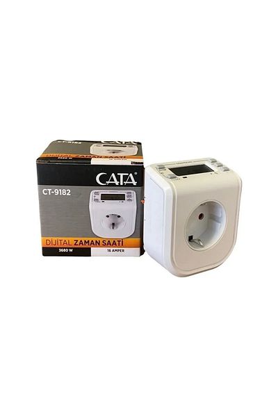 Cata Ct-9182 Timed Socket Digital Time Clock Timer 3680W