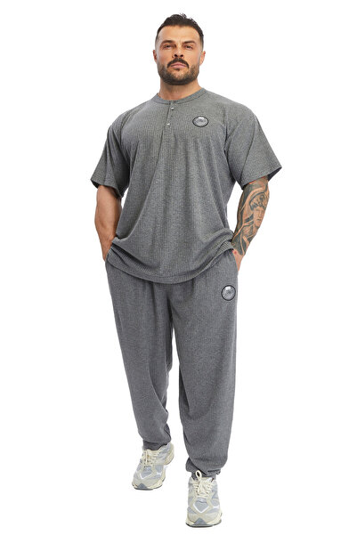 Big Sam Erkek Loose Fit Pamuklu Mevsimlik Eşofman Altı Big Sam PNT1412