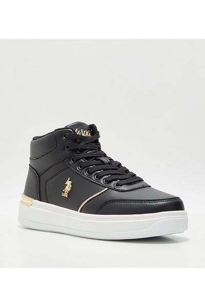 U.S. Polo Assn. 3F ALON 3PR Black Unisex Sneakers
