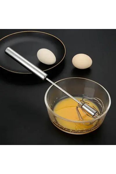 ŞAHİN TİCARET Manual Stainless Hand Mixer, Multipurpose Beater