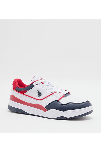 U.S. Polo Assn. 3W MARTELL 3PR White Men's Sneakers