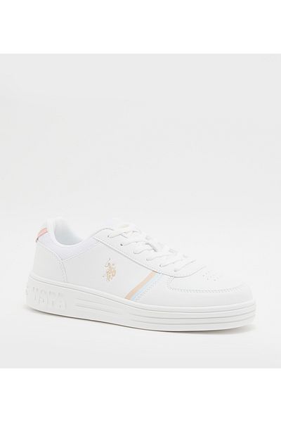 U.S. Polo Assn. 3W DREW 3PR White Women's Sneakers