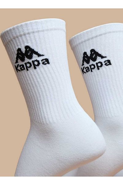 Kappa Men's Solid Crew Length Sports Socks - Set of 5