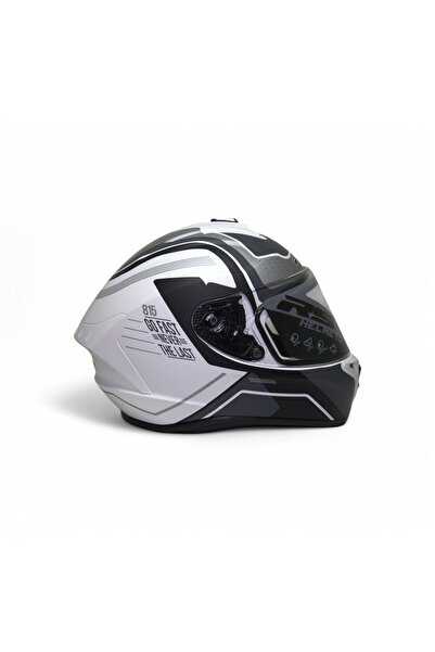 RS2 Kapalı Kask (SİYAH/BEYAZ/YEŞİL) #rs320 32010/5