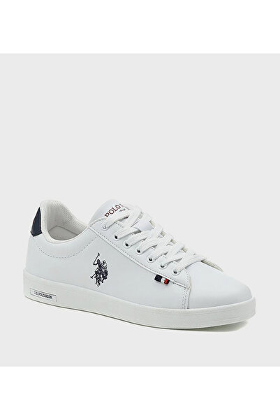 U.S. Polo Assn. حذاء رياضي نسائي أبيض من 3M FRANCO GSN 3FX