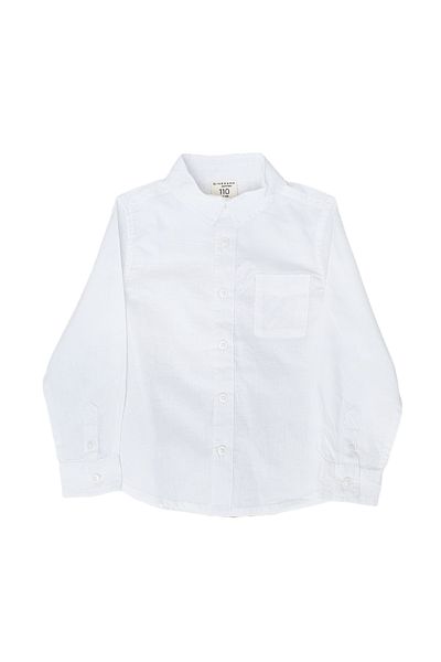Giordano GIORDANO Junior Full Opening Long Sleeve Shirt