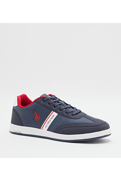 U.S. Polo Assn. 3W KARES WT 3PRM حذاء رياضي رجالي أزرق داكن
