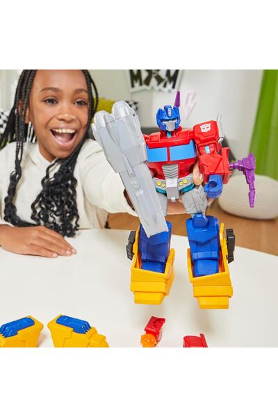 Cici Oyuncak MixMashers Optimus Prime Custom Mix-and-Match Deluxe Action Figure 12 cm Figür