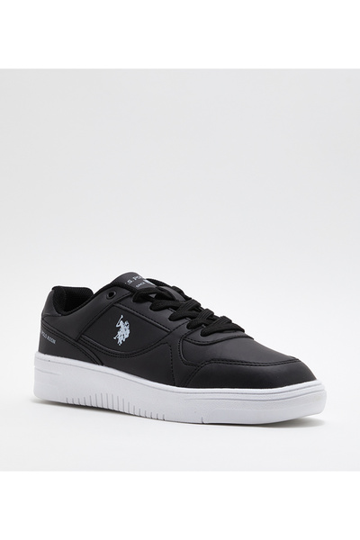 U.S. Polo Assn. حذاء رياضي نسائي أسود من 3M LEE WMN 3FX_1