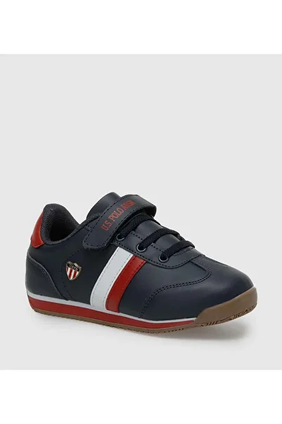 U.S. Polo Assn. 2W BONI WT 2PR حذاء رياضي للجنسين باللون الأزرق الداكن