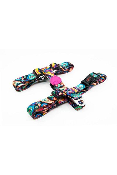 Tailpetz H-type Dog Chest Collar Paisley S