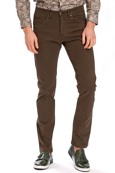 Ecer Ανδρικό πράσινο παντελόνι Regular Fit 06530920