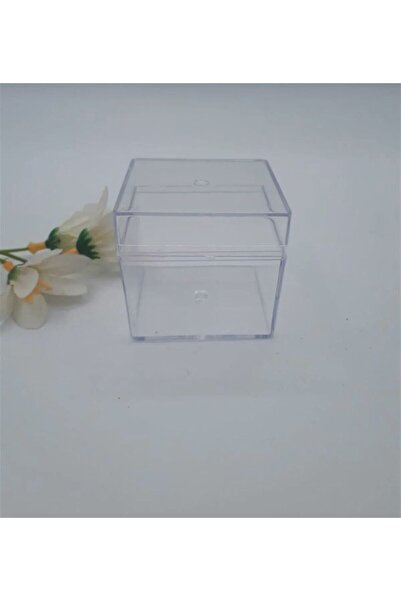 eSLeTc Mika Kutu 5x5x5 - 24 Adet (şeffaf) Mum Parafin Soya Jel