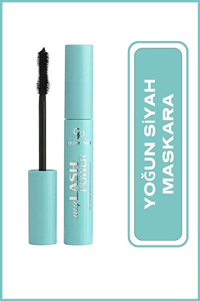 Golden Rose My Lash Power Intense Black Mascara Yoğun Siyah Maskara 9 ml