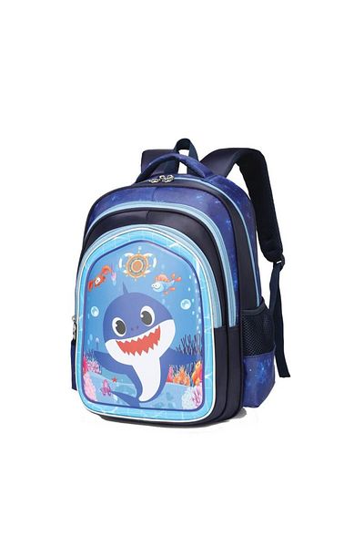 S COOL Ghiozdan scolar 3D SHARK