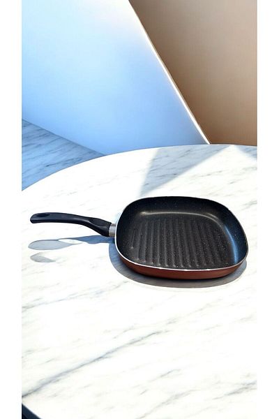 Bayev Claret Red 26 cm Granite Grill Pan