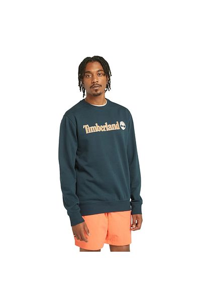 Timberland Kennebec River Logo Linear Crew Neck Sweatshirt