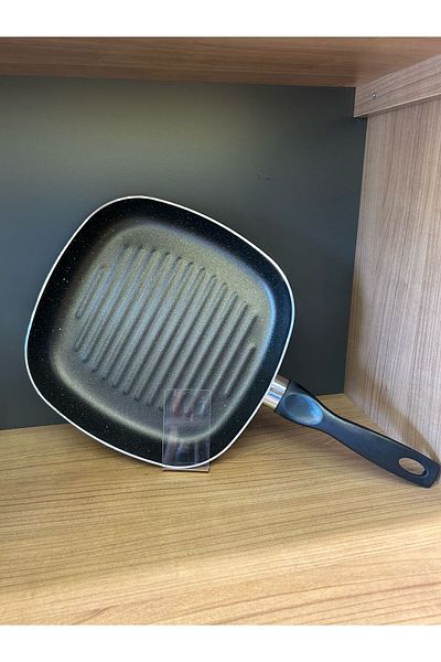 Bayev Claret Red 26 cm Granite Grill Pan