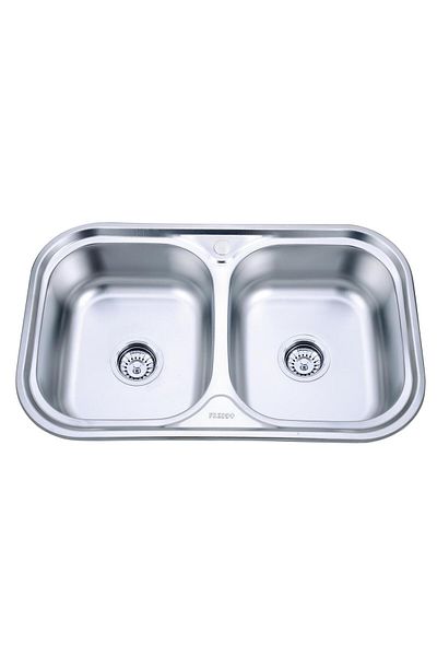 Freddo Chiuveta Bucatarie Sn9031, 80x40x51cm, Adancime 21cm, Pentru Blat, Finisaj Anticalcar, Inox