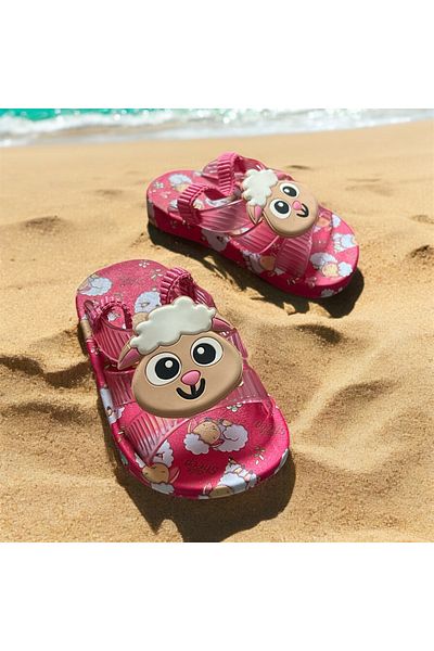 GEZER Summer Baby Girl Elastic Wet Floor Daily Pool Beach Slippers