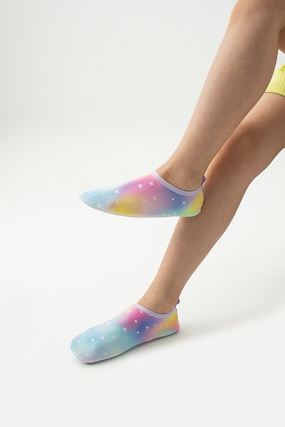 Funny Baby Patterned Non-Slip Sole Tear-Proof Resistant Sea and Pool Booties