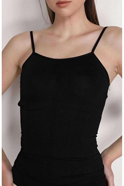 Elite Life 848 Tricou de damă fără cusături cu curele subțiri