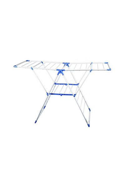 Primo Plus Clothes Dryer Rack White & Blue