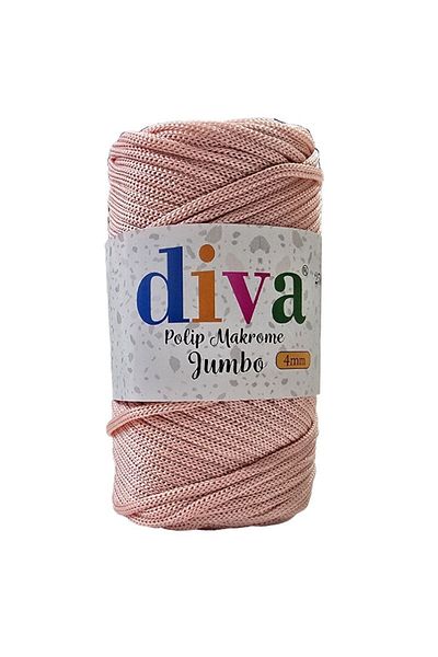 Diva İplik PP Macrame Jumbo 250 g (4 mm) Σολομός