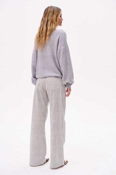 Blue Shadow Kolin Women's Sweater Light Grey